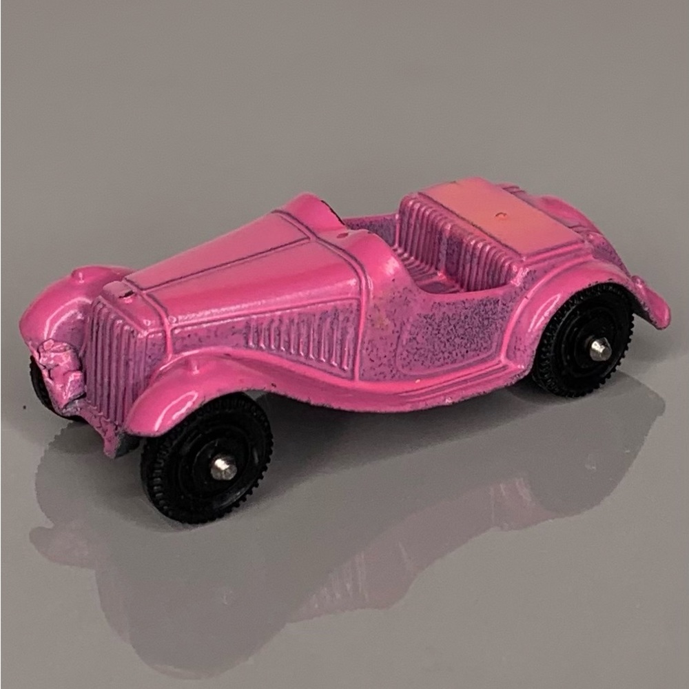 Tootsie Toy MG Roadster Pink